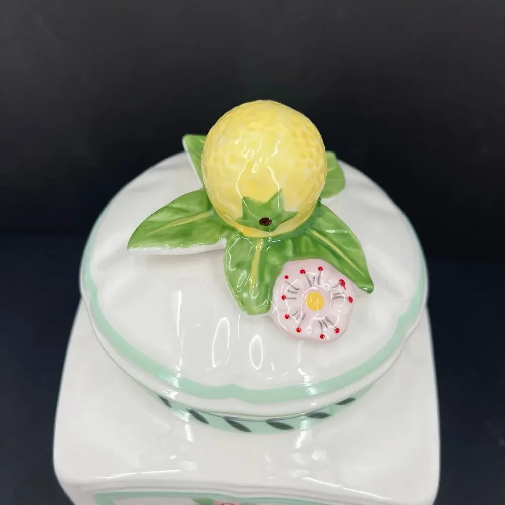 Villeroy & Boch French Garden Charm Citrus small canister